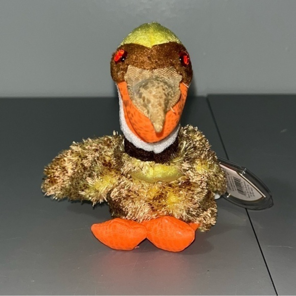 Ty Beanie Baby GLIDER the Prehistoric Bird Rare Retired 2002 NWT